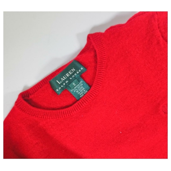 Lauren Ralph Lauren Red Sweatshirt - Picture 2 of 3